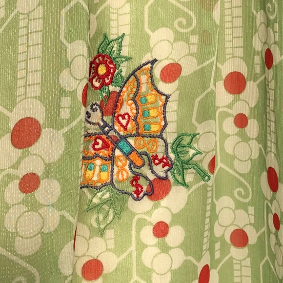 Laura Lees Skulls Hearts and Dragonflies Pin-up Dress Small Top Shop - Picture 6 of 6